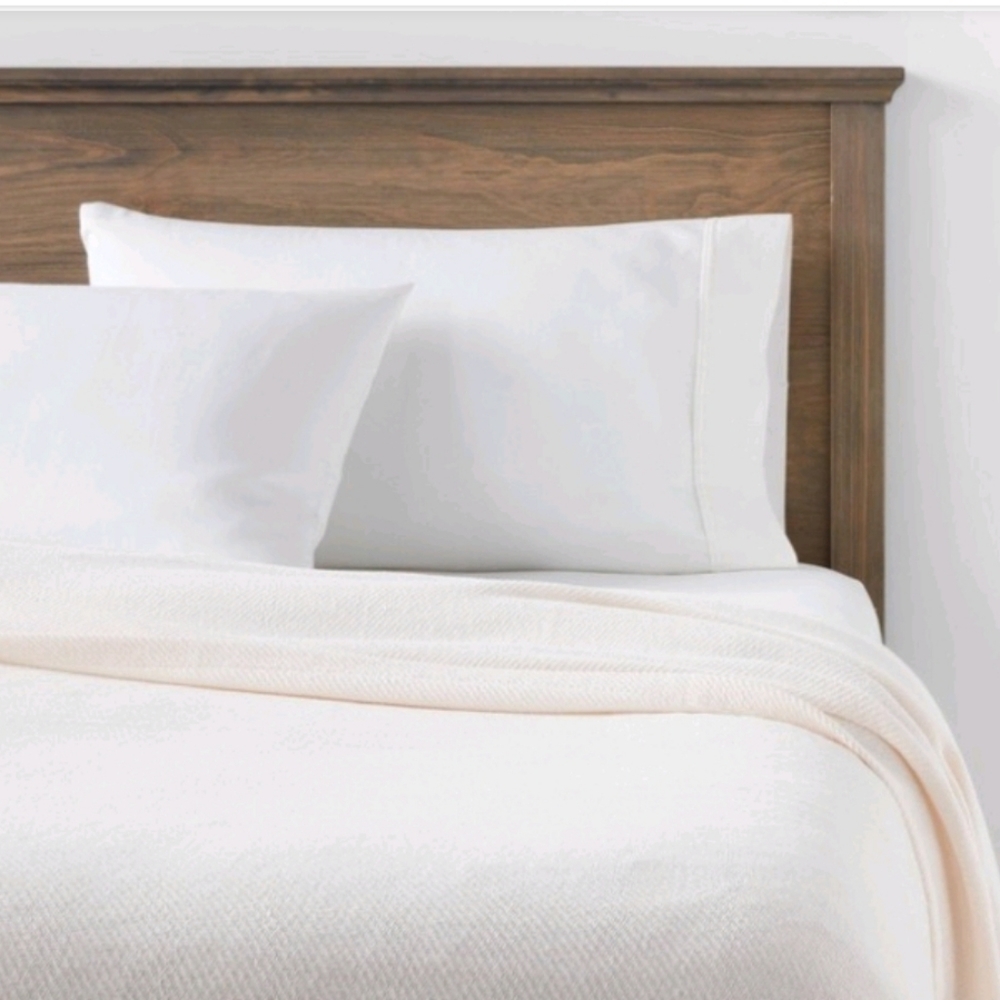 Cotton twill blanket